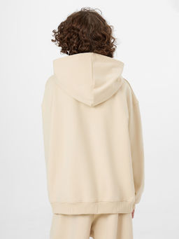 Худи для мальчиков бежевое с надписью Wonderful weekends - Mark formelle фото 2