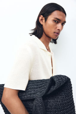Camisa en punto calado Regular Fit - H&m фото 5