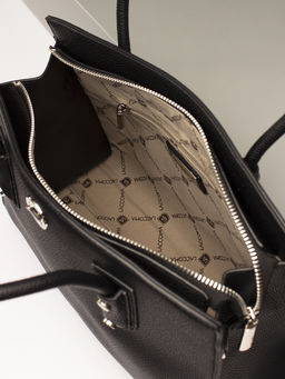 LACCOMA сумка WJ7249-черный эко кожа хлопок фото 7