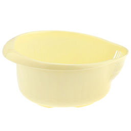 Фруктомойка пластмассовая 5л, 28,5х23х14см, носик со сливом, полипропилен, цвета микс (Россия) - Домашняя мода фото 2