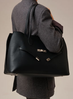 Кожаная сумка Bossy DBR 31382 черный  фото 2