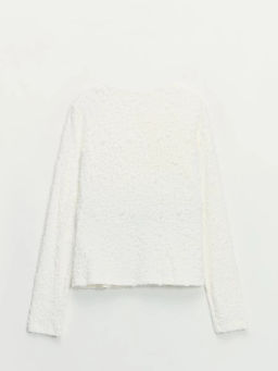 Приталенный лонгслив из вискозы / Zarina  фото 9