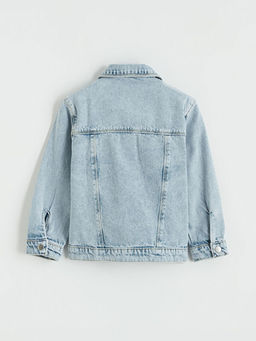 Nak??l? K?z ?ocuk Jean Ceket