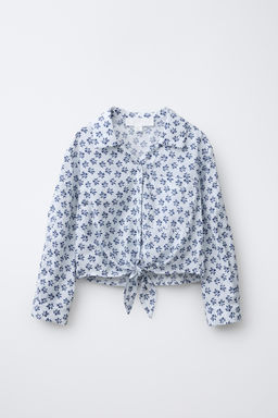 KNOT PRINT SHIRT - Zara фото 2