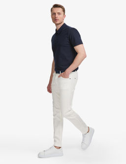 Lacivert Regular Fit D__meli Polo Yaka Ti__rt