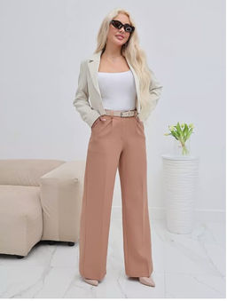 Брюки классические палаццо