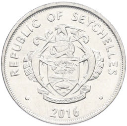 Монета 25 центов 2016 года Сейшелы