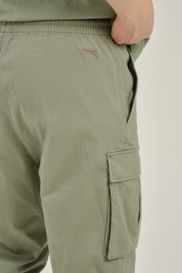 Брюки карго Зеленый