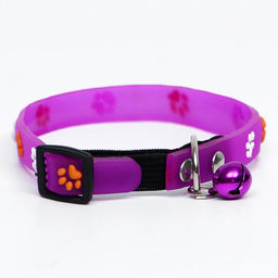 Ошейник кошачий с лапками, 29 х 1 см, микс цветов - Пижон фото 2