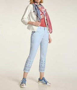 Брюки 7/8, голубые - Heine фото 3