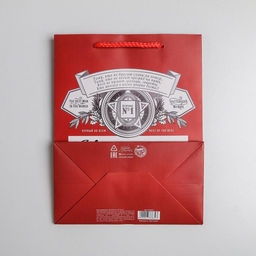 Цена за 2 шт. Пакет подарочный ламинированный, упаковка, Лучшему на свете, MS 18?23?10 см