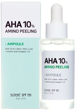 SOME BY MI  Пилинг-сыворотка для лица с аминокислотами AHA 10 % AMINO PEELING AMPOULE