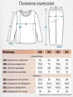 Скидка 10%! Пижама мужская (джемпер,брюки) 962 красный/зеленая клетка 1250 Be Friends  фото 4