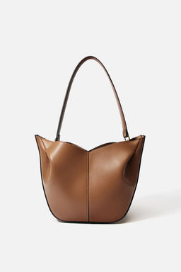 GATHERED TOTE BAG - Zara фото 10