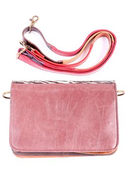 Сумка натуральная кожа через плечо №1120/56 - Ганг фото 2