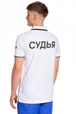 Футболка Polo MW stretch судья, MW t-shirt junior II, MW t-shirt adult II, Polo MW adult coach, MW t-shirt adult - Mad wave фото 4