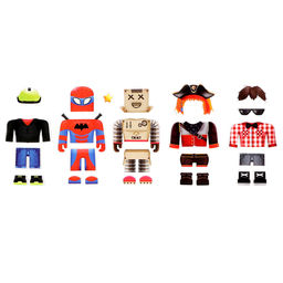 Магнитный набор Роблики, в жестяной коробке - Happy valley фото 8