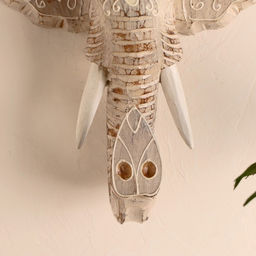 Сувенир «Голова слона», 28×26×10.5 см, дерево