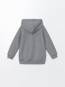 Kap??onlu Basic Erkek Bebek Fermuarl? Sweatshirt - Waikiki фото 3