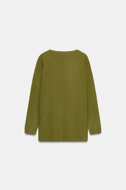LONG KNIT JUMPER - Zara фото 13