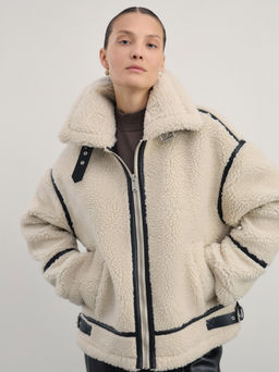 Дублёнка из искусственного меха / Zarina