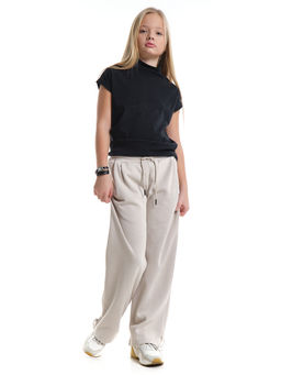 Брюки для девочки 33-7494 серый - Mini maxi фото 42