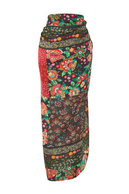 Etnik Desenli Dokuma Maxi Plaj Pareo TBESS23PR00005