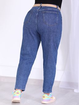 Джинсы женские зауженные синие - Almond фото 3