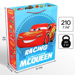 Пакет подарочный «Машинка», 31 × 40 × 11.5 см