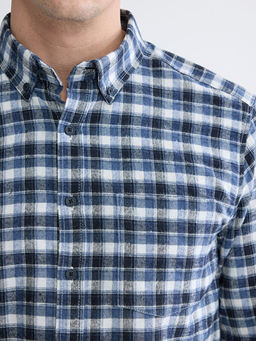 Regular Fit Ekose Gabardin Erkek G?mlek