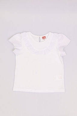 CRB wear / CSBG 63828-20-414 Футболка для девочки,белый/Ex.Cherubino