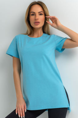 Удлиненная женская футболка с разрезами Happyfox - Happy fox фото 14