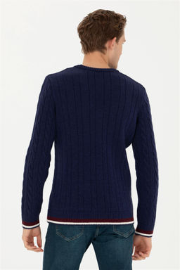 Мужской темно-синий свитер - U.s. polo assn фото 12