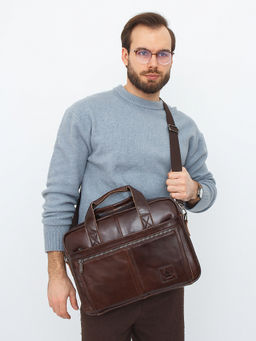 Портфель 11020Z brown Zinimsk