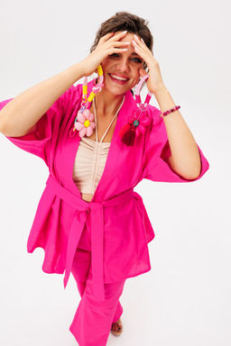 Костюм ANELLI 1597 малиновый щербет фото 7