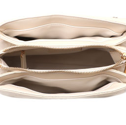 Женская сумка на плечо VALENTINO RELAX Артикул 3864171, молочно-бежевый  фото 5