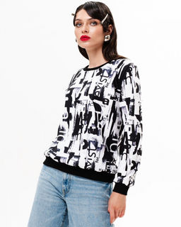 Свитшот из футера 3-х нитки - Sahar art lab фото 4