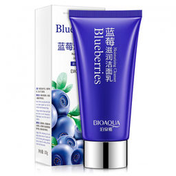 Bioaqua Blueberries Moiaturizing Cleanser 100g - Пенка для умывания с экстрактом голубики