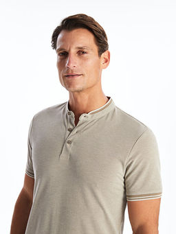 Hakim Yaka K?sa Kollu Erkek Ti??rt