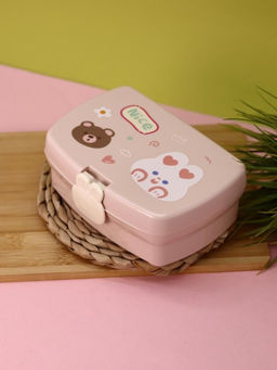 Ланчбокс "Bear-bunny", pink, 700 мл