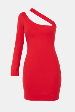 Платье ассиметричное с открытым плечом - Mollis фото 5