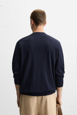 COTTON - WOOL CARDIGAN - Zara фото 3