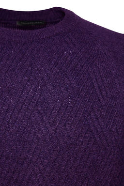 TRENDYOL MAN Gri Unisex Fit Yunlu Bisiklet Yaka Reglan Kol Dokulu Yun Kar?s?ml? Triko Kazak TMNAW22KZ0290 - Trendyolmilla фото 25