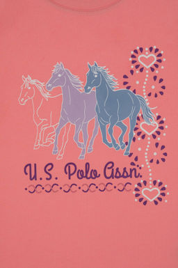 K_z _ocuk Pembe Ti__rt Sepette S_rpriz _ndirim - U.s. polo assn фото 3