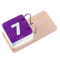 Развивающая игрушка из дерева «Учим с малышом цвета и счёт»