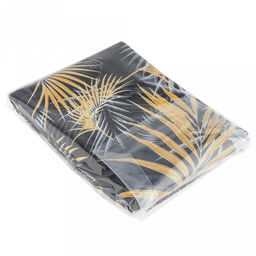 Постельное белье, комплект 1,5 спальный "Ночь в тропиках", 3 предмета: пододеяльник 145х215см, простыня 150х215см, 1 наволочка 50х70см с клапаном-запахом, бязь "Комфорт" 121г/м2, хлопок 100%, упаковка "эконом" ПВХ 32х41х2,5см, "Домашняя мода" (Россия