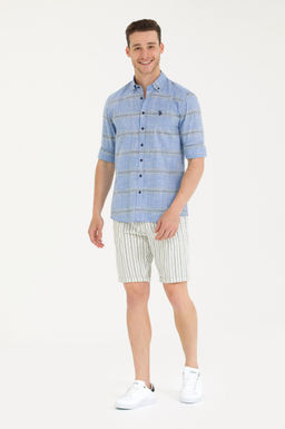 U. S. Polo Assn Мужские темно-синие тканые шорты - U.s. polo assn фото 17