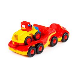 Дружок, автомобиль-трейлер + Базик, погрузчик - Полесье фото 8