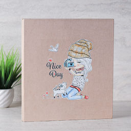 Фотоальбом 150 фото 10х15 Дети / 9553 Бежевый /уп 36/ПРОМО АКЦИЯ 716884