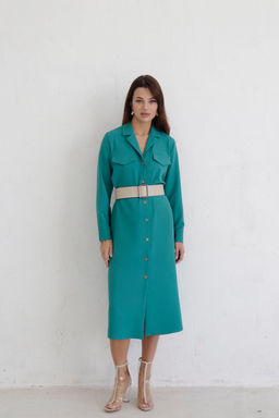 Платье-рубашка с английским воротником - Martichelli фото 64